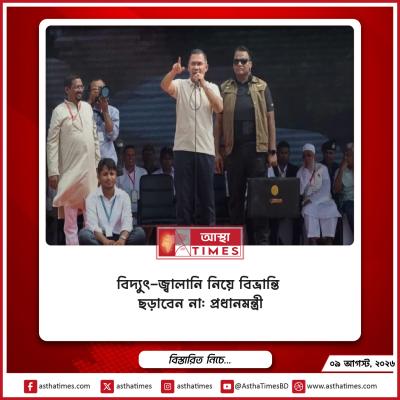 বিদ্যুৎ-জ্বালানি নিয়ে বিভ্রান্তি ছড়াবেন না: প্রধানমন্ত্রী